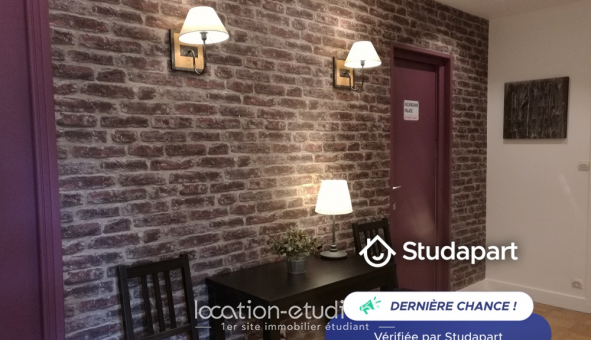 Logement �tudiant Studio &agrave; Rouen (76100)