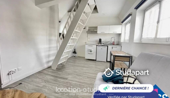 Logement �tudiant Location Studio Meubl&eacute; Rouen (76100)