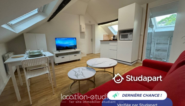 Logement �tudiant Location Studio Meubl&eacute; Rouen (76100)