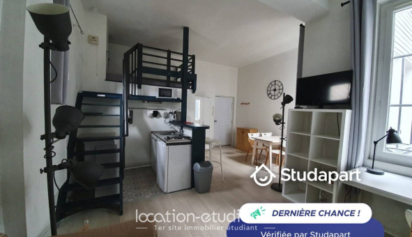 Logement �tudiant Location Studio Meubl&eacute; Rouen (76100)