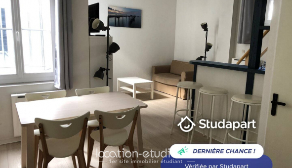 Logement �tudiant Studio &agrave; Rouen (76100)