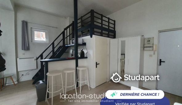 Logement �tudiant Studio &agrave; Rouen (76100)