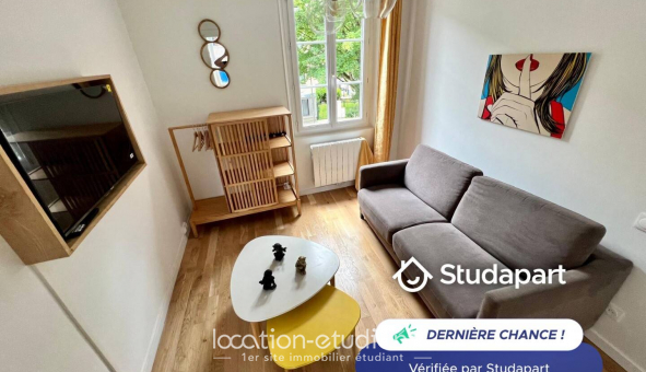 Logement �tudiant Studio &agrave; Rouen (76100)