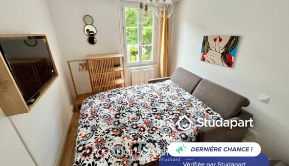 Logement �tudiant Studio &agrave; Rouen (76100)