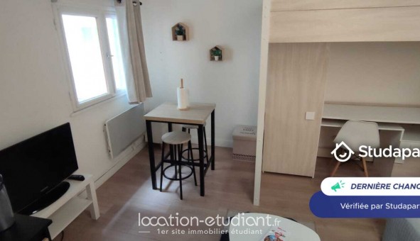 Logement �tudiant Studio &agrave; Rouen (76100)