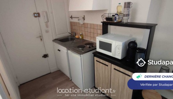 Logement �tudiant Studio &agrave; Rouen (76100)