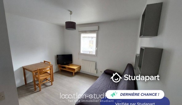 Logement �tudiant Studio &agrave; Rouen (76100)