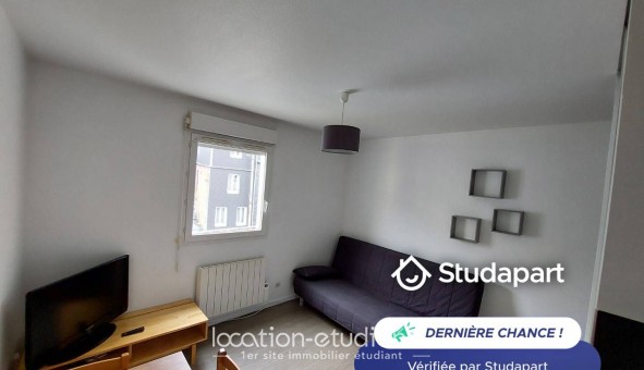 Logement �tudiant Studio &agrave; Rouen (76100)