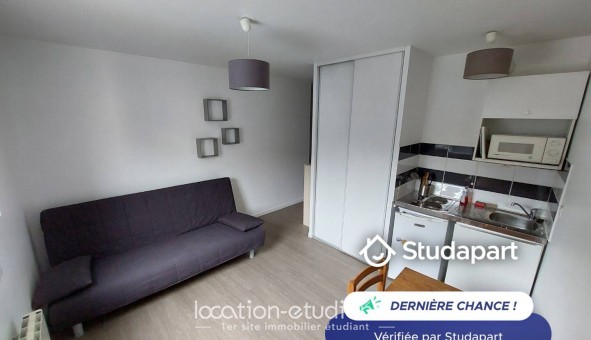 Logement �tudiant Studio &agrave; Rouen (76100)