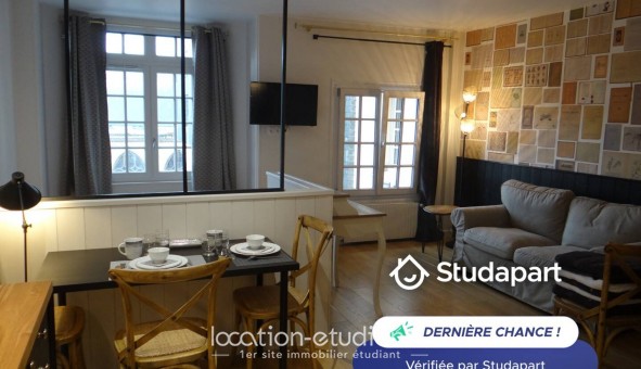 Logement �tudiant Location Studio Meubl&eacute; Rouen (76100)
