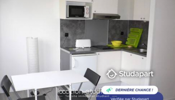 Logement �tudiant Location Studio Meubl&eacute; Rouen (76100)