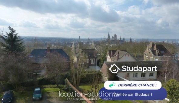 Logement �tudiant Studio &agrave; Rouen (76100)