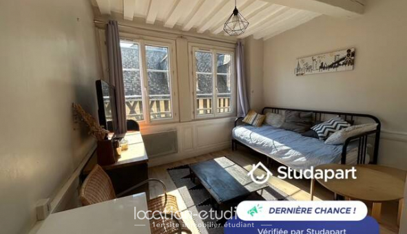 Logement �tudiant Location Studio Meubl&eacute; Rouen (76100)