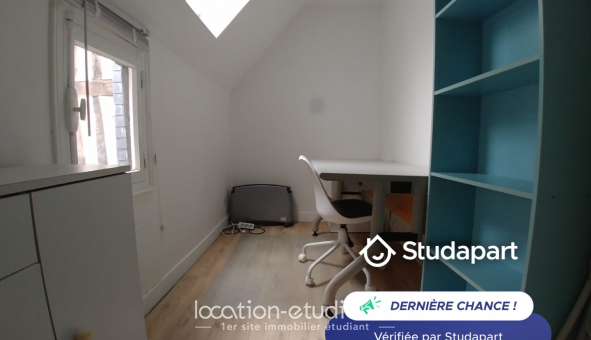 Logement �tudiant Studio &agrave; Rouen (76100)