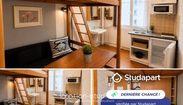 Logement �tudiant Location Studio Meubl&eacute; Saint Cloud (92210)
