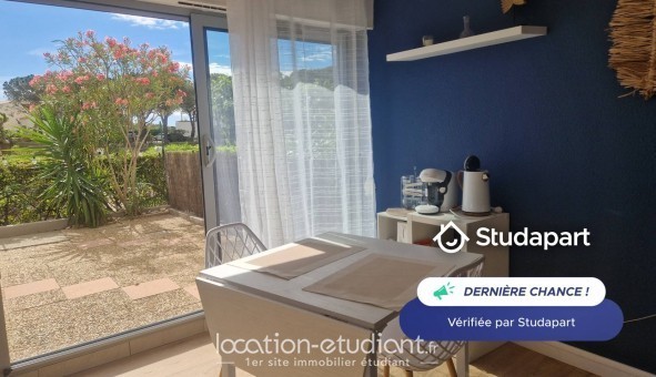 Logement tudiant Studio à Saint Cyprien (66750)