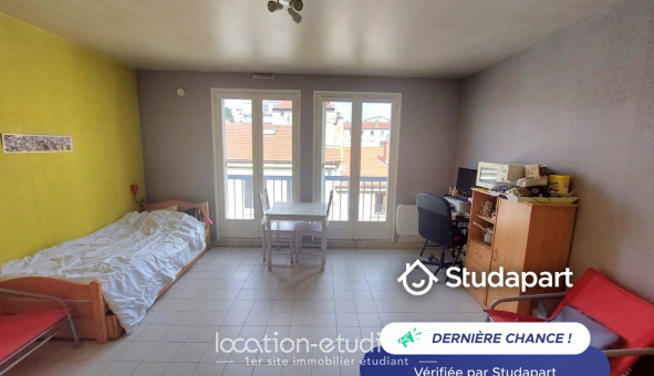 Logement tudiant Location Studio Meublé Saint tienne (42100)