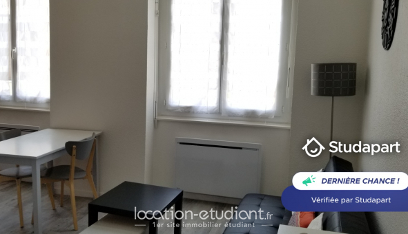Logement tudiant Studio à Saint tienne (42100)