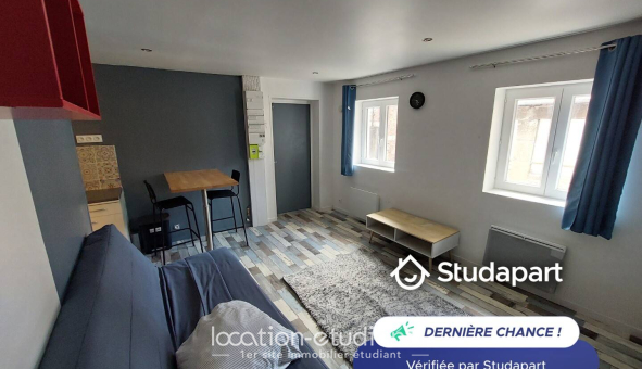 Logement étudiant Studio &agrave; Saint Étienne (42100)