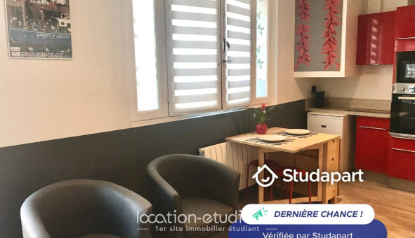 Logement tudiant Studio à Saint Jean de Luz (64500)