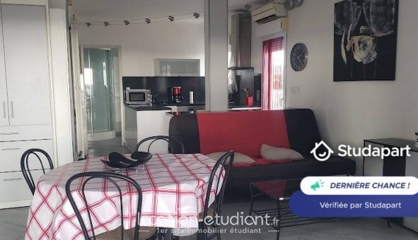 Logement tudiant Studio à Saint Laurent du Var (06700)