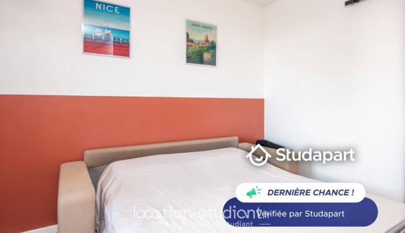 Logement �tudiant Studio &agrave; Saint Laurent du Var (06700)