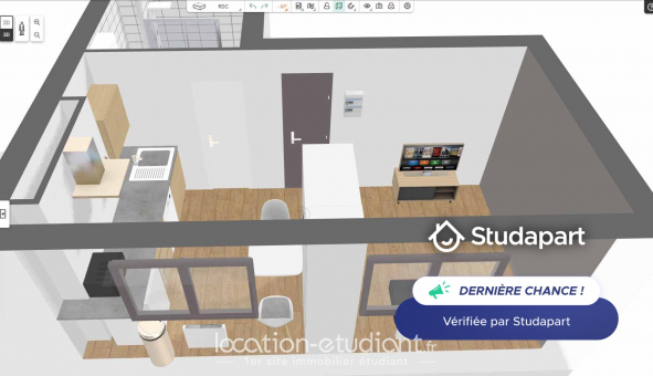 Logement tudiant Studio à Saint Maime (04300)