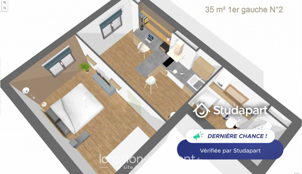 Logement tudiant Studio à Saint Maime (04300)