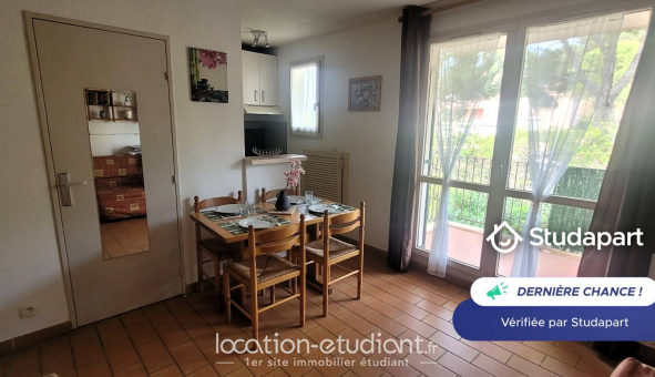 Logement �tudiant Studio &agrave; Saint Mandrier sur Mer (83430)