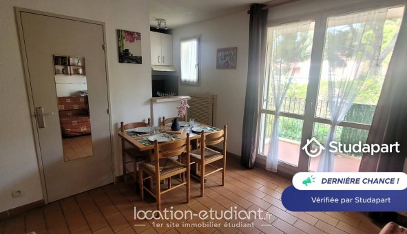 Logement �tudiant Studio &agrave; Saint Mandrier sur Mer (83430)