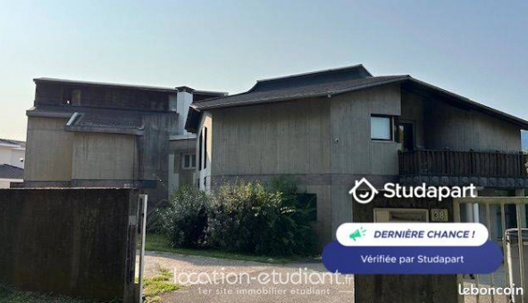 Logement �tudiant Location Studio Meubl&eacute; Saint Martin d'H�res (38400)