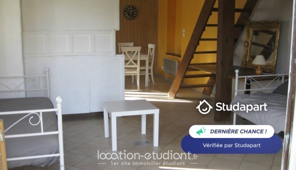 Logement tudiant Studio à Saint Maurice de Gourdans (01800)