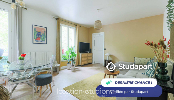 Logement �tudiant Studio &agrave; Saint Ouen (93400)