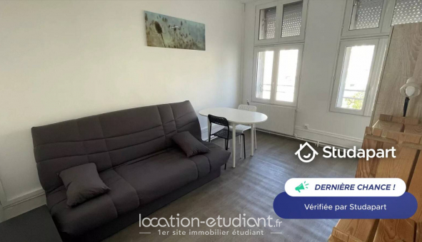 Logement étudiant Location Studio Meublé Saint Quentin (02100)