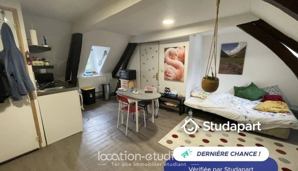 Logement tudiant Location Studio Meublé Saint Quentin (02100)