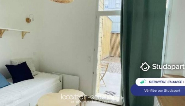 Logement �tudiant Studio &agrave; Saint Quentin (02100)