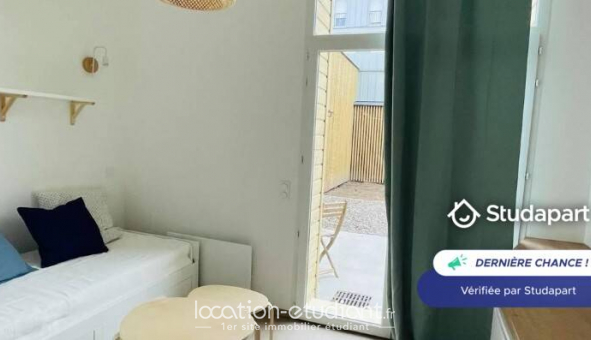 Logement �tudiant Studio &agrave; Saint Quentin (02100)