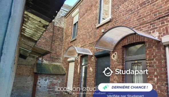 Logement �tudiant Studio &agrave; Saint Quentin (02100)