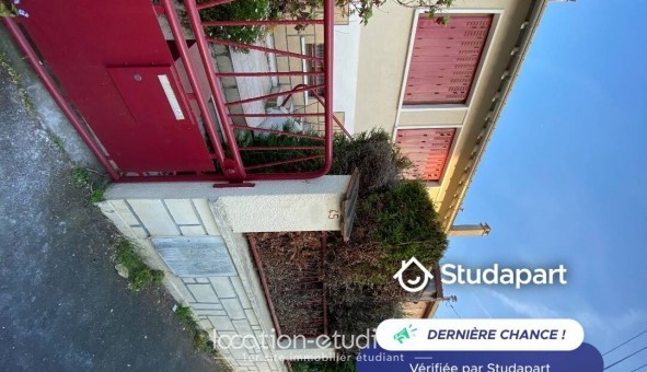 Logement tudiant Studio à Sartrouville (78500)