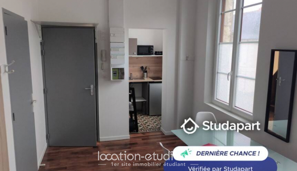 Logement �tudiant Studio &agrave; Saumur (49400)