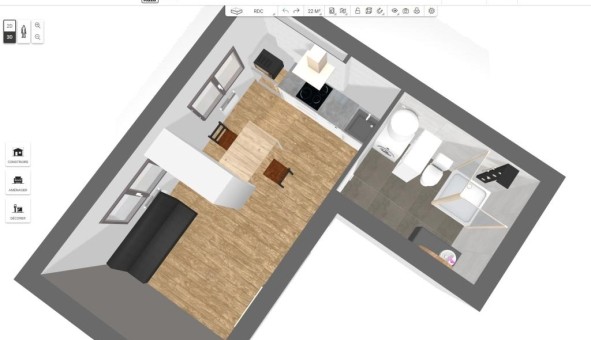 Logement tudiant Studio à Sedan (08200)