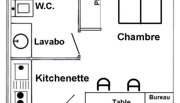 Logement tudiant Studio à Sn (56860)