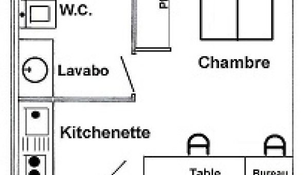 Logement �tudiant Studio &agrave; S�n� (56860)