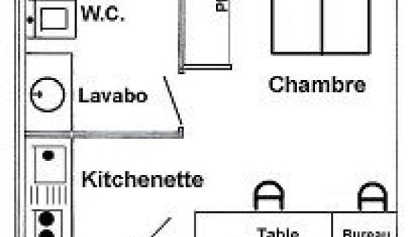 Logement �tudiant Studio &agrave; S�n� (56860)