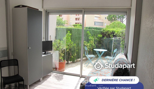 Logement étudiant Location Studio Meublé Sète (34200)