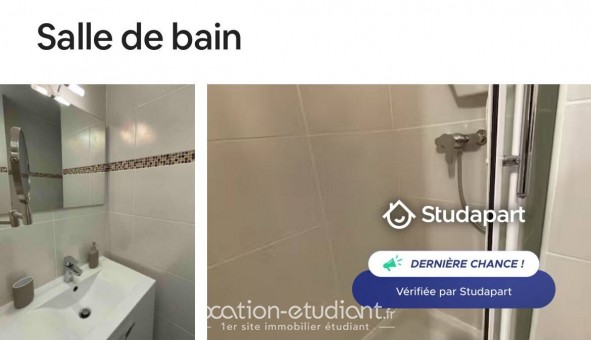 Logement �tudiant Studio &agrave; S�te (34200)