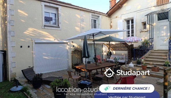 Logement tudiant Studio à Soyaux (16800)