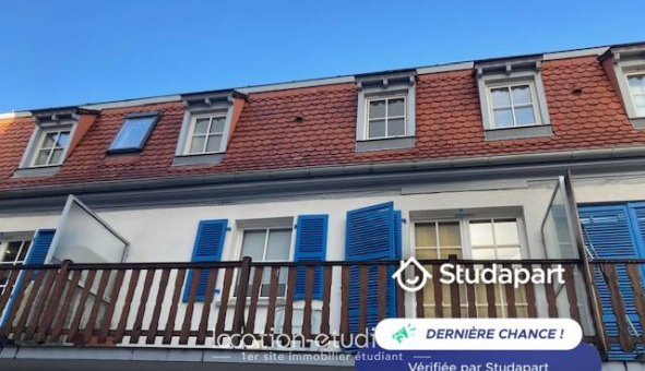 Logement �tudiant Studio &agrave; Strasbourg (67000)