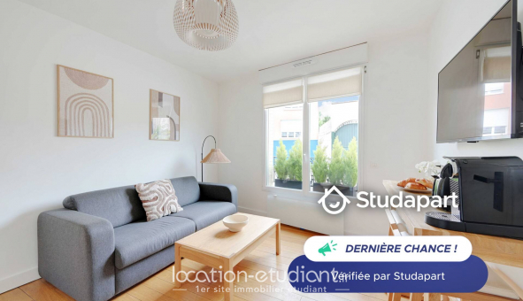 Logement �tudiant Studio &agrave; Suresnes (92150)