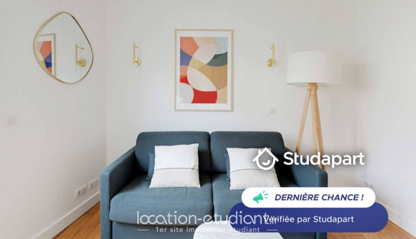 Logement �tudiant Location Studio Meubl&eacute; Suresnes (92150)
